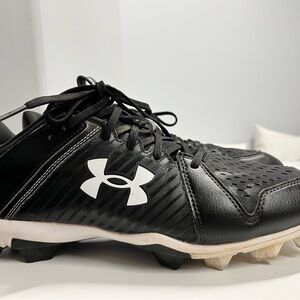 Under Armour Baseball Cleats Mens 9.5 Black Metal Stud
